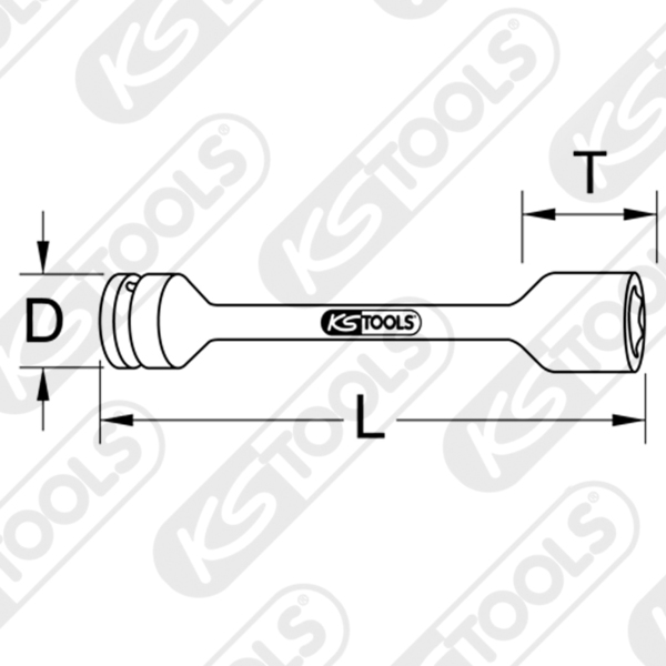 Tubulara de impact KSTOOLS KS515.1467