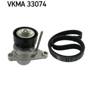 Jeu de courroies trapézoïdales à nervures