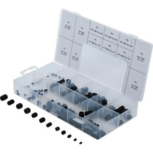 Assortiment de vis sans tête - tailles en pouces - 160 pcs.