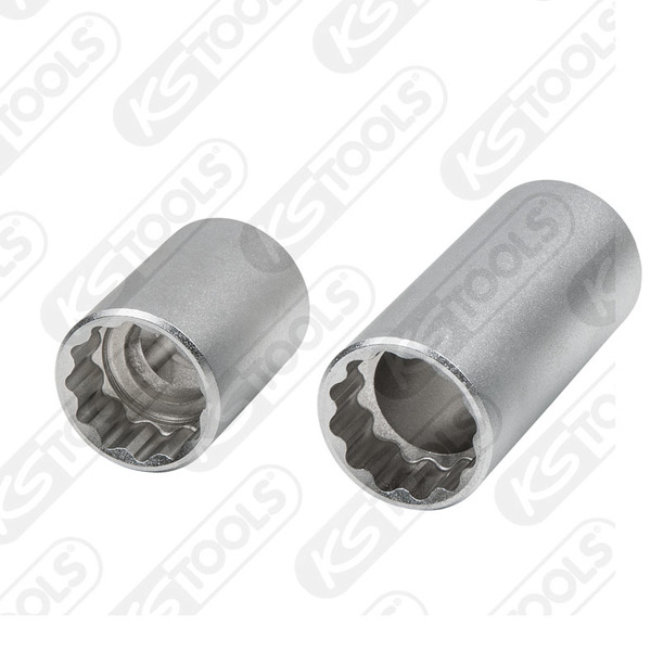 KS TOOLS 911.1295 - Engine support socket set for VAG, extra short, 2 pcs