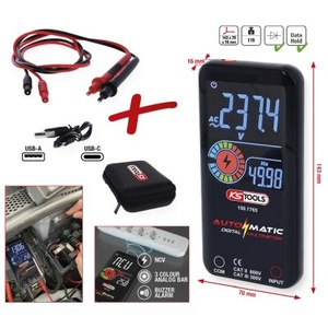 Automatic digital multimeter incl. test probes