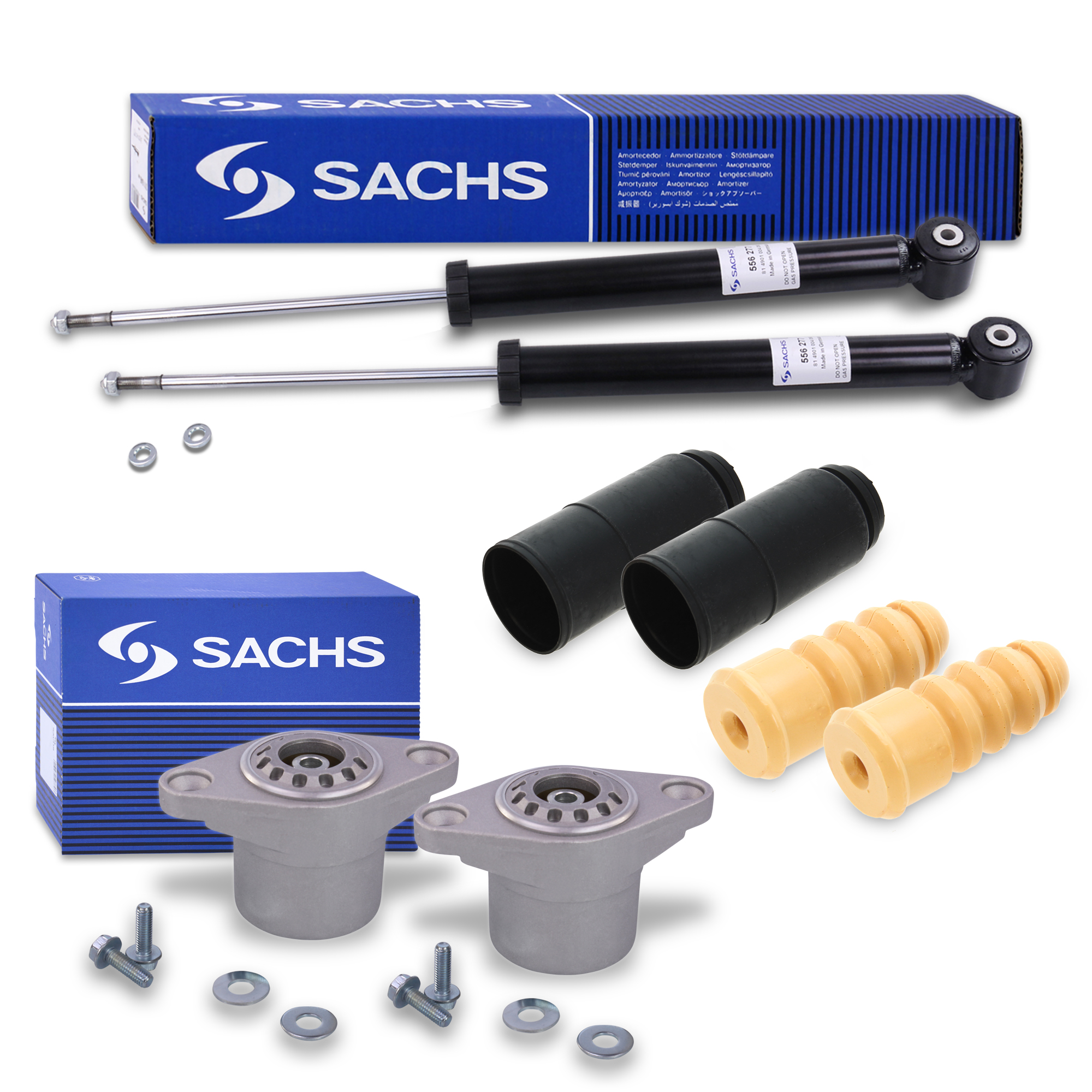 Herth+Buss J4300821 - Ammortizzatore, pressione del gas, asse anteriore sinistro, 1 pezzo
