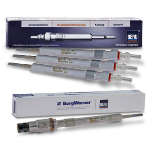 4x bougies de préchauffage (1x avec capteur de pression)