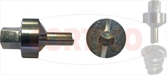CORTECO 49379180 - Clé à douille, vis de vidange d'huile