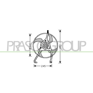 Ventilateur, refroidissement du moteur
