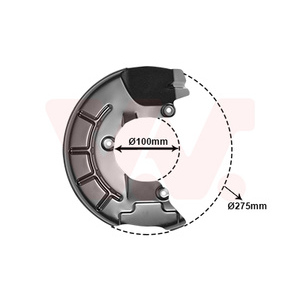 Déflecteur, disque de frein