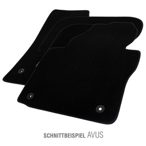 Autoteppich Avus schwarz 4-tlg.