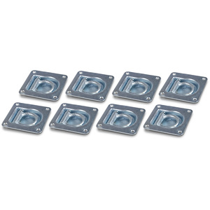 8x auge d'arrimage simple 105 x 105 mm