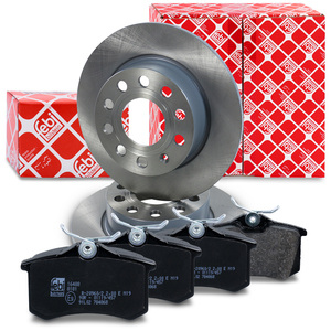 Disques de frein + plaquettes de frein arrière