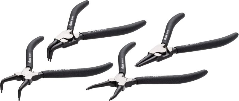 Set de cle?ti pentru inele de siguran?a · 180 mm VIGOR V6510-19/4