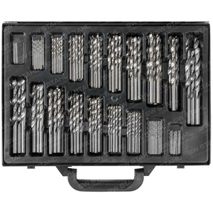 Jeu de forets hélicoïdaux, HSS-R, 170 pièces