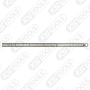 Flexible steel rule, 500mm