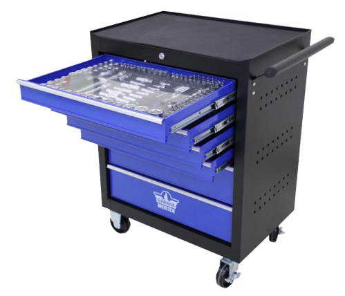 CARUCIOR CU 6 SERTARE ECHIPAT CU 415 SCULE GARAGEMEISTER GM53564