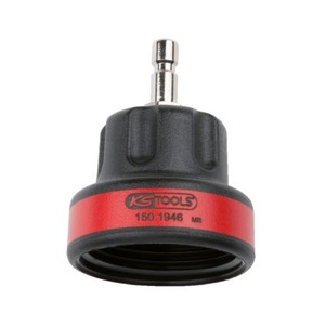 Coolant system adapter M 45 x 3.0, red