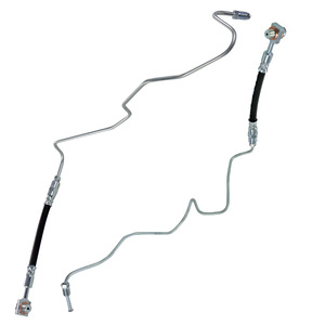 2x tuyau de frein arrière