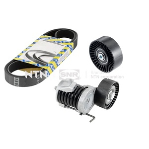 Jeu de courroies trapézoïdales à nervures