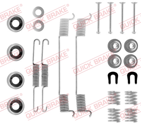 QUICK BRAKE 105-0635 - Kit d'accessoires, mâchoire de frein