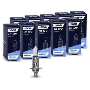 10x Ampoule H1 55W 12V - PREMIUM --> +30% de lumière !