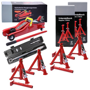 1x cric 2t + 1x clé dynamométrique + 4x chandelles de support