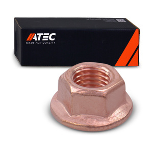 ATEC 34007668 - Écrou M10 x 1,25 (Cu) DIN267 Cu (collerette)