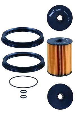 Knecht KX 35 Filtro Carburante – Alta Separazione, Per Motori Diesel E Benzina