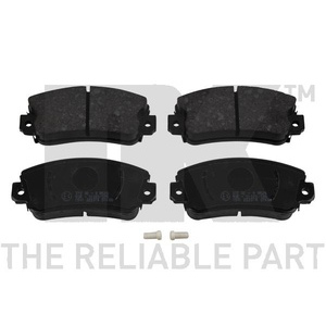 Jeu de plaquettes de frein essieu avant