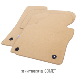 Autoteppich Comet beige 2-tlg.