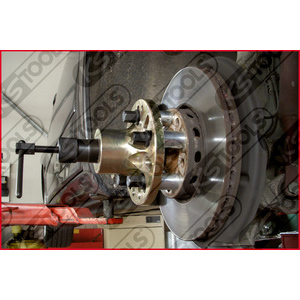 Wheel hub and bearing extractor supplement set, 21 pcs