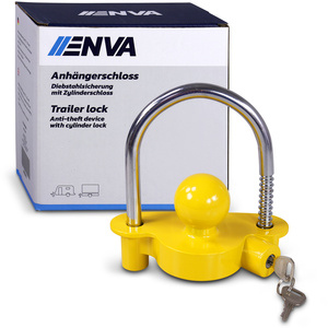 Antivol de remorque, antivol - avec serrure à cylindre