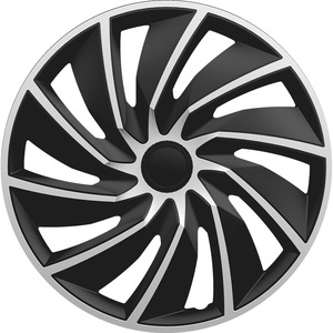 Radzierblende Turbo Van silber/schwarz Größe 17" 2-fach lackiert