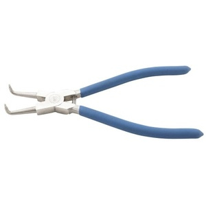 Pince à circlips - coudée - pour circlips intérieurs - 250 mm