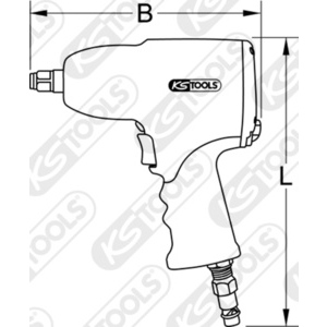1/2" MONSTER high performance impact wrench, 1690Nm