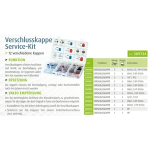 VALEO 509734 - Kit de réparation de joints toriques