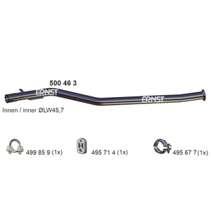 Tube de réparation, catalyseur