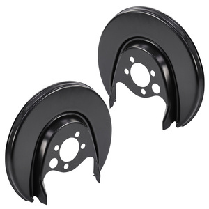 2x Tôle de protection pour disque de frein Arrière