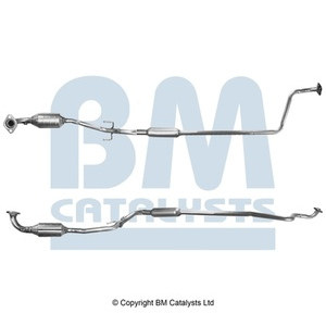 Catalyseur avec pièces rapportées