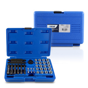 Kit de réparation pour filetage de bougie de préchauffage - 33 pcs.