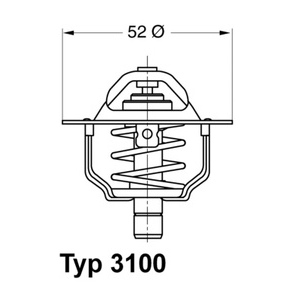 Thermostat, liquide de refroidissement