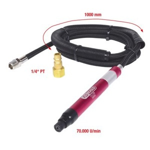 Pneumatic pencil grinder, 70.000 rpm