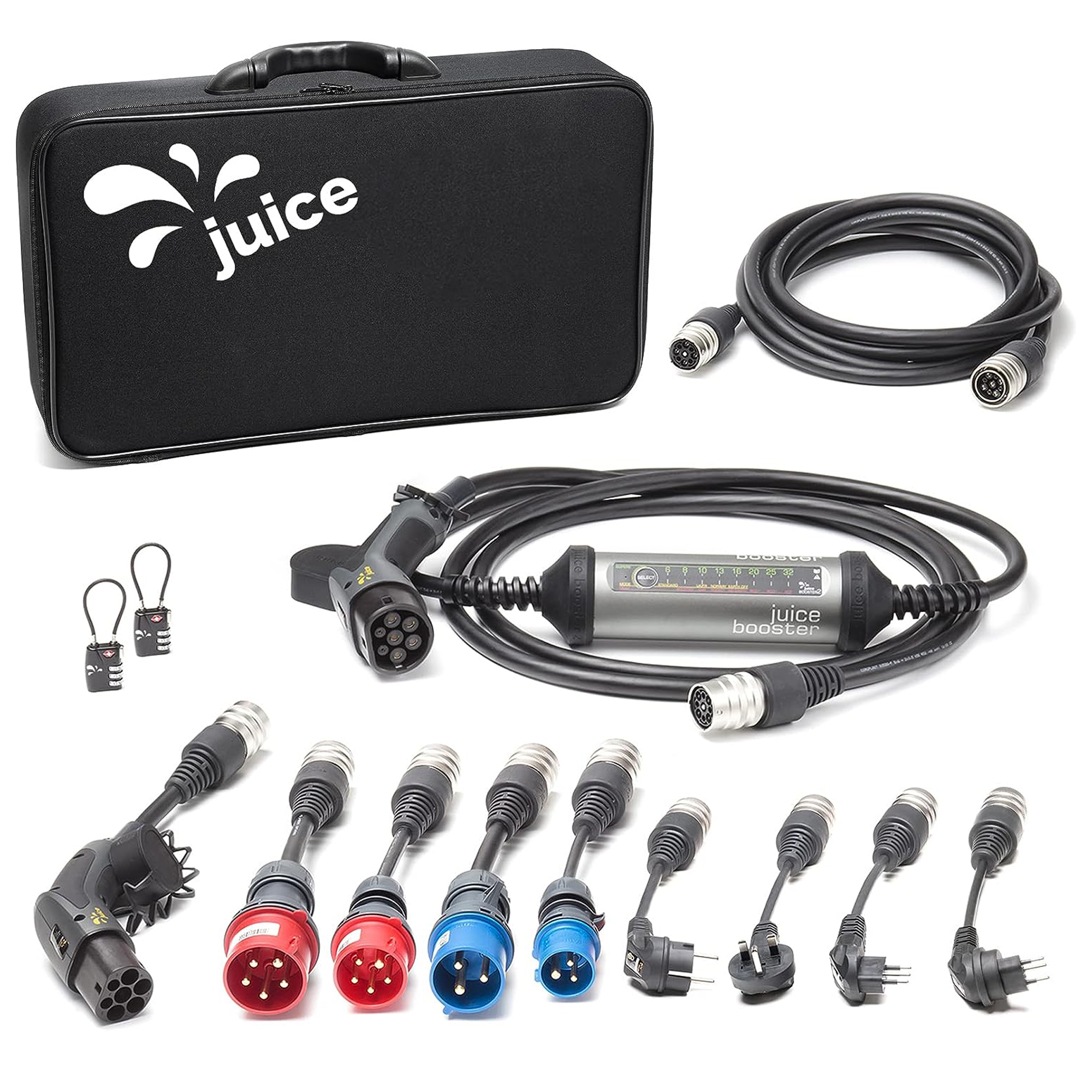 Juice Booster 2, Set Master Traveler cu 9 adaptoare JUICE-TECH JTEL-JB2G4