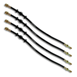 4x flexibles de frein avant + arrière