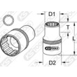 KS TOOLS 911.3998 - 3/8" Douille 12 pans, 24mm 1