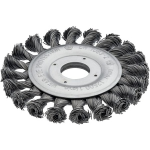 Brosse à disque pour meuleuse d'angle - 115 mm - torsadée