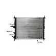 MAHLE CR 1442 000S - Radiateur, refroidissement du moteur 11