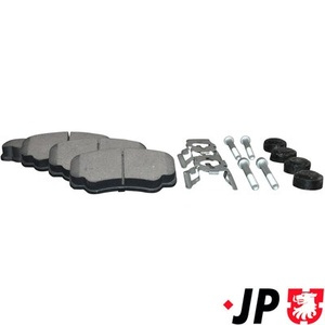 Kit de plaquettes de frein, frein à disque