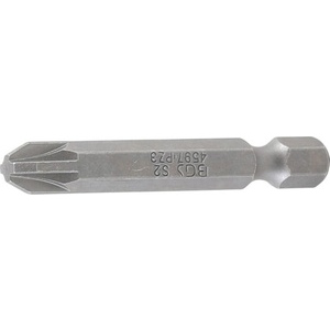 Embout - longueur 50 mm - hexagonal 6,3 mm (1/4") - cruciforme PZ3