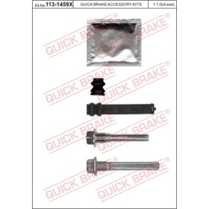 Jeu de douilles de guidage, étrier de frein