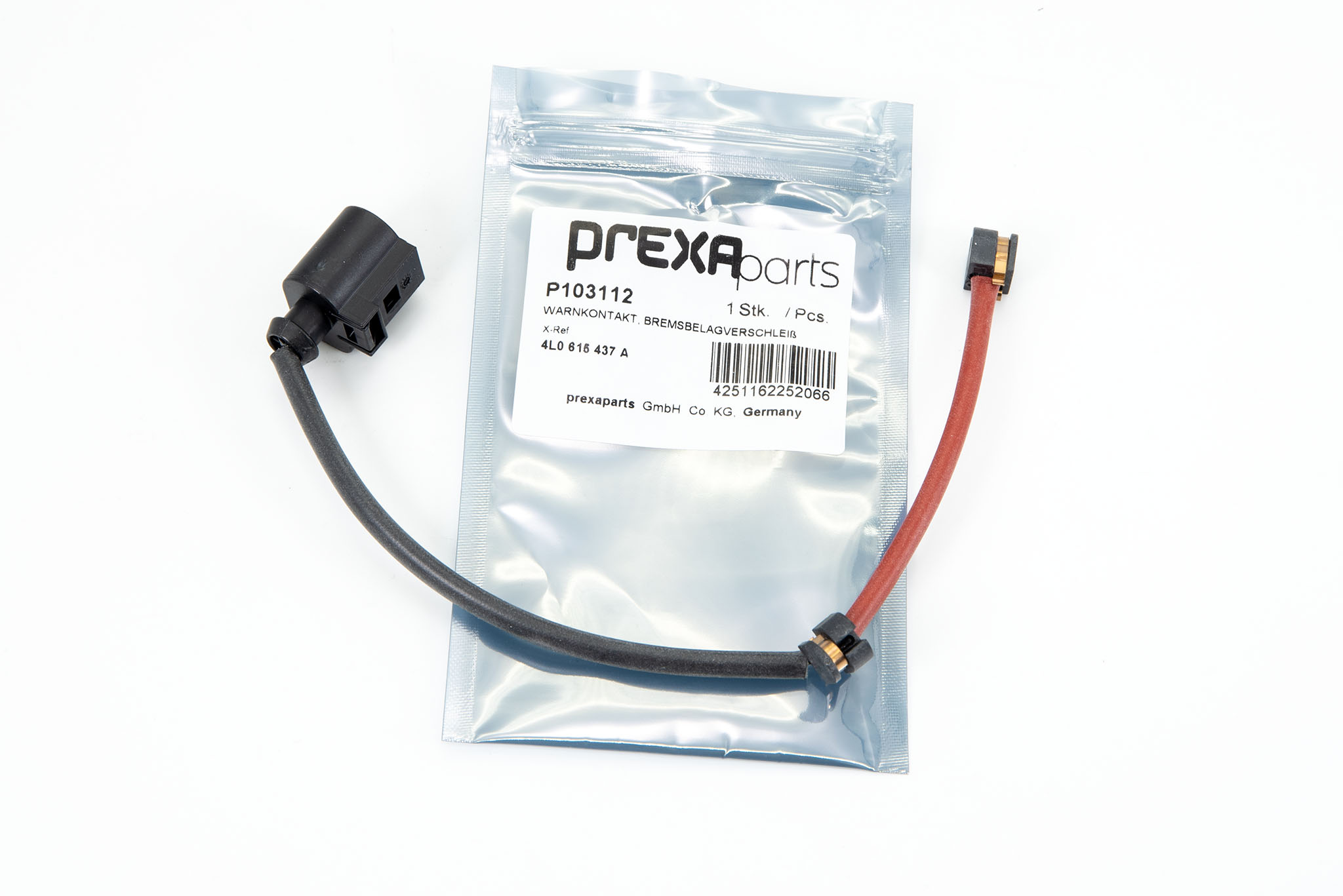 PREXAparts P103112 - Contact d'avertissement, usure des plaquettes de frein 1