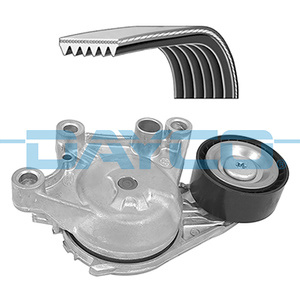Jeu de courroies trapézoïdales à nervures