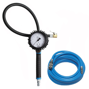 Pistolet pneumatique de gonflage de pneus + tuyau d'air comprimé